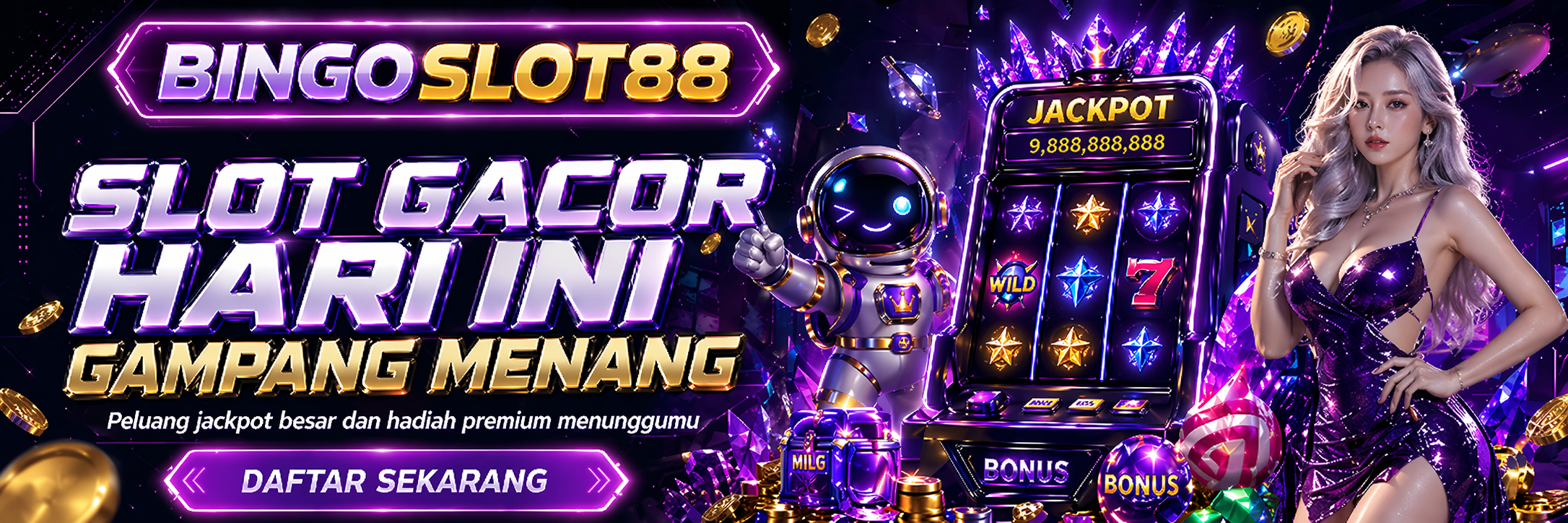 Lucky Spinwheel Bingoslot88